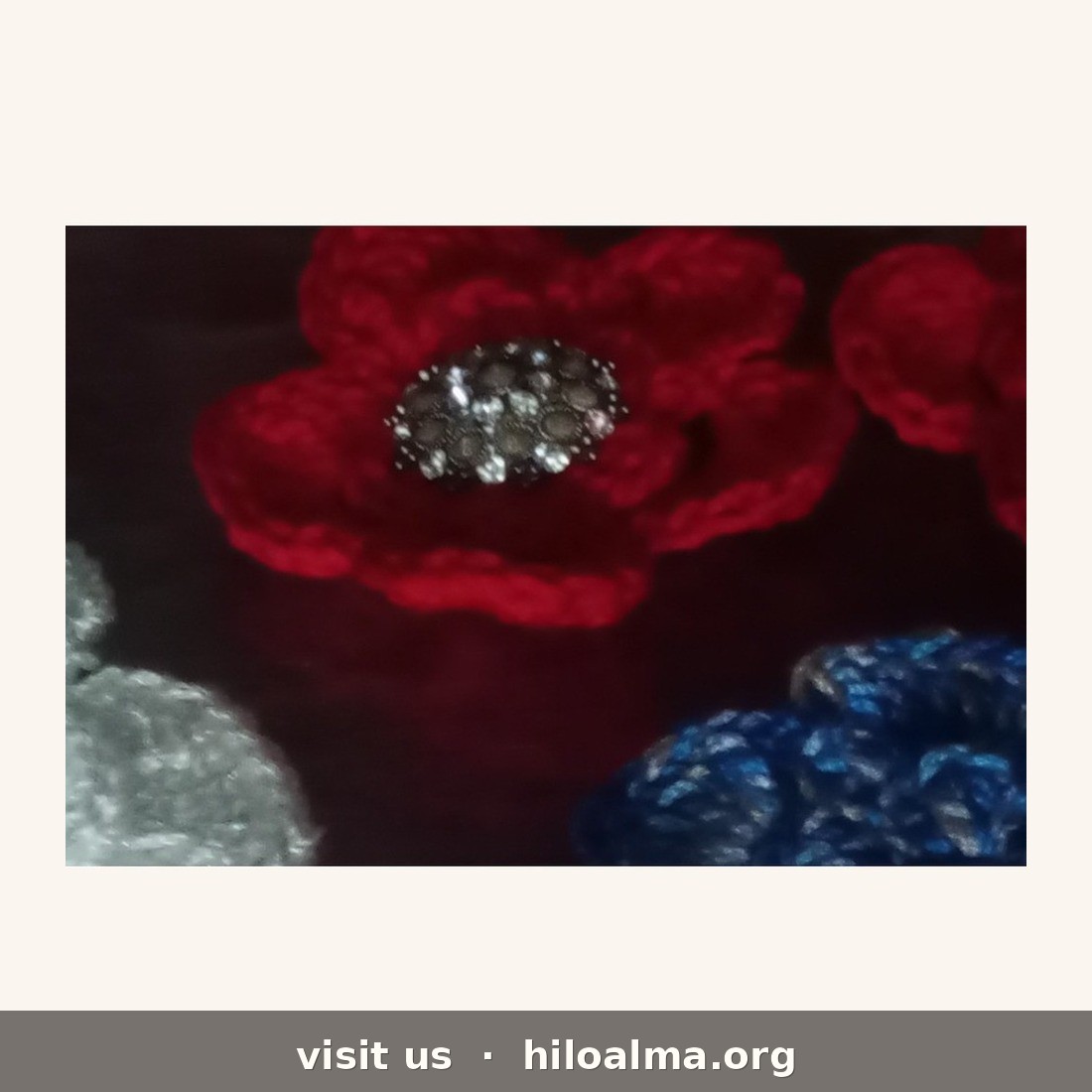 Flor Roja Brillantes