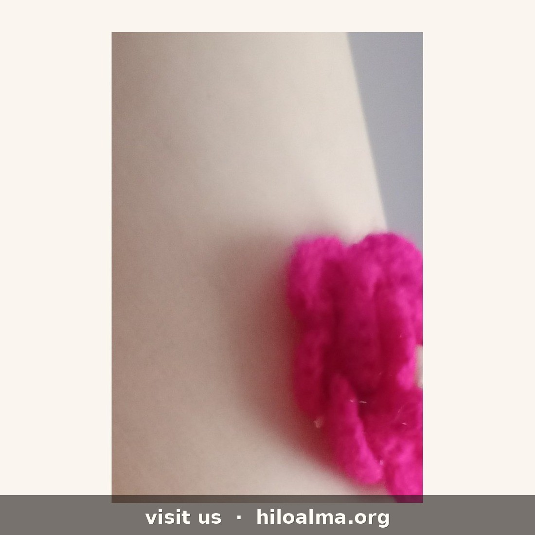 Flor Rosa Magenta